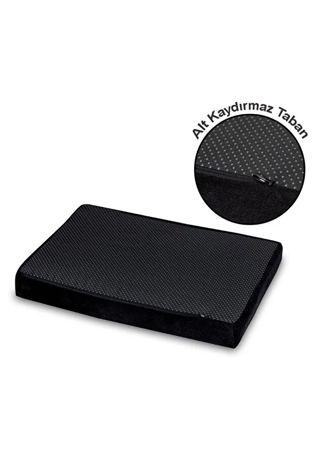 Visco Ayak Dayama Minderi, Masaj Noktalı Ergonomik Ayarlanabilir Ayak Desteği, 42x28,5x17cm